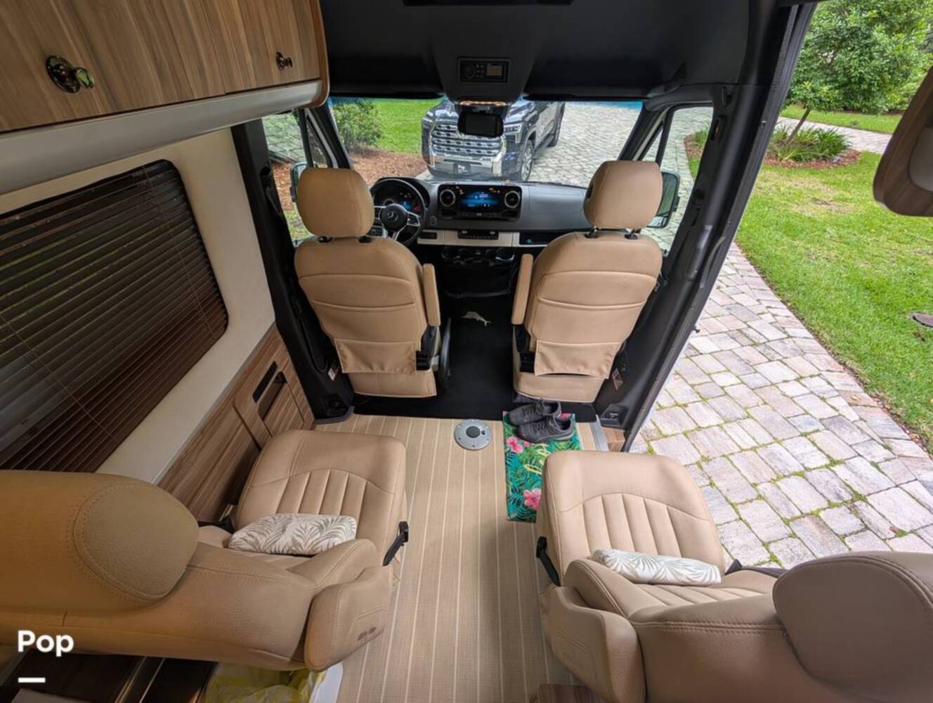 A photo of this 2023 Airstream Interstate Tommy Bahama E1 24GL