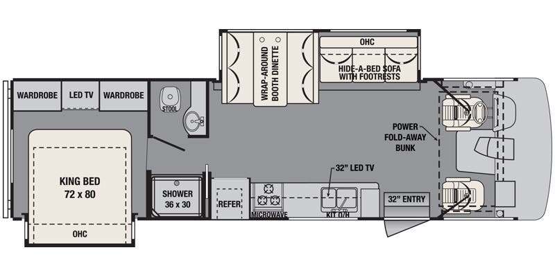 2017 Forest River FR3 30DS Double Slide, King Bed in williamstown NJ