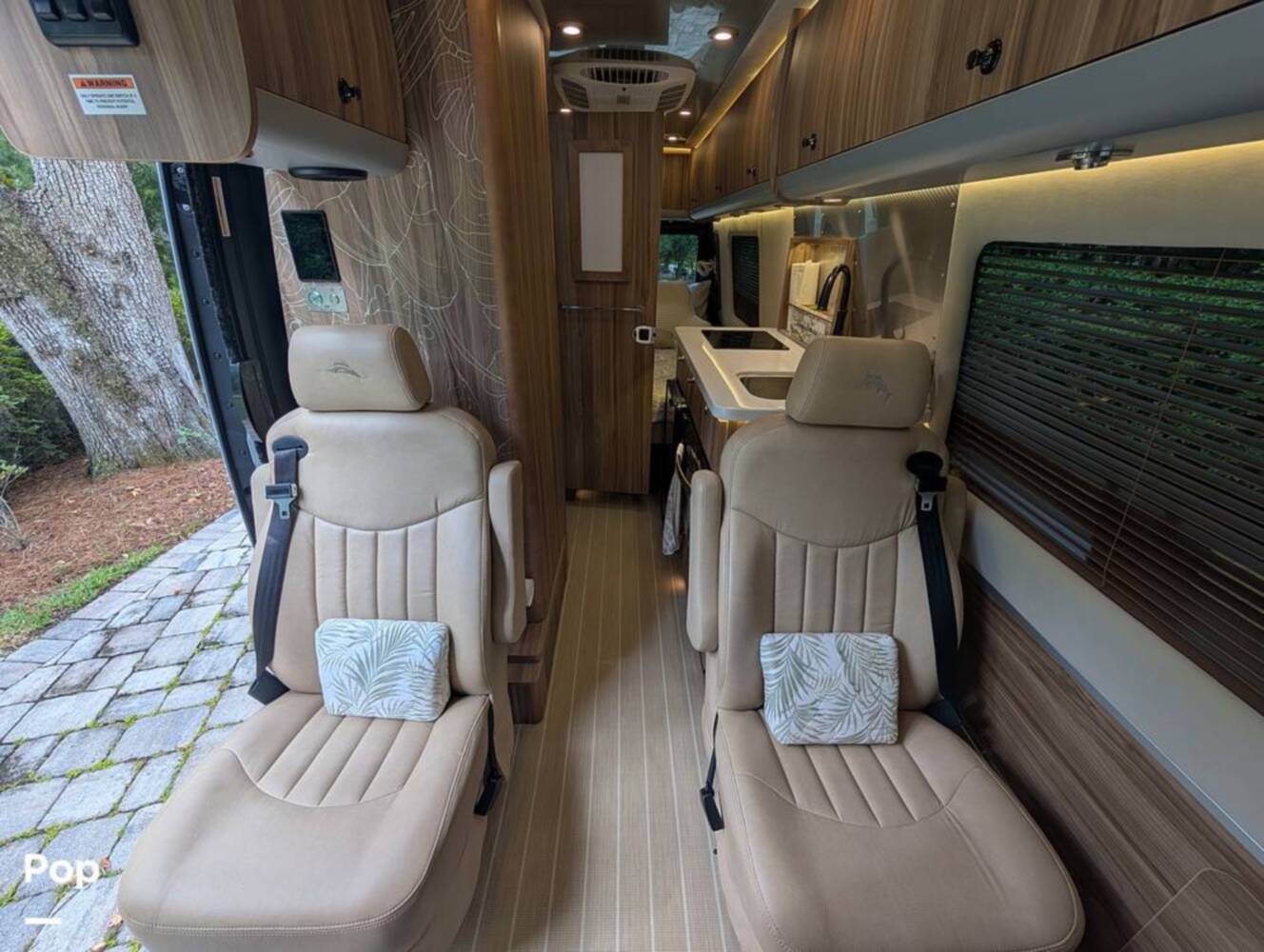A photo of this 2023 Airstream Interstate Tommy Bahama E1 24GL
