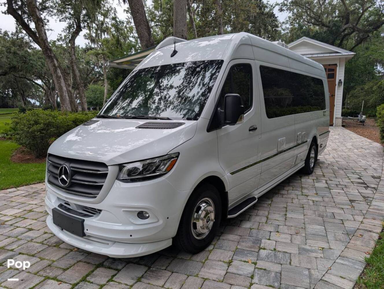 A photo of this 2023 Airstream Interstate Tommy Bahama E1 24GL