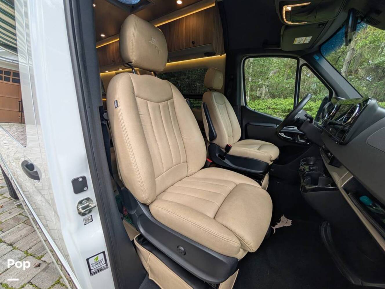 A photo of this 2023 Airstream Interstate Tommy Bahama E1 24GL