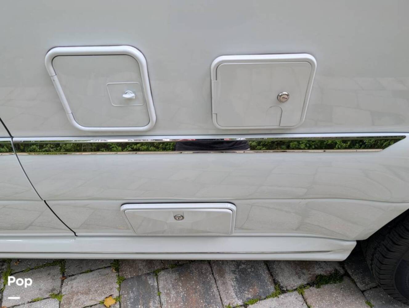 A photo of this 2023 Airstream Interstate Tommy Bahama E1 24GL