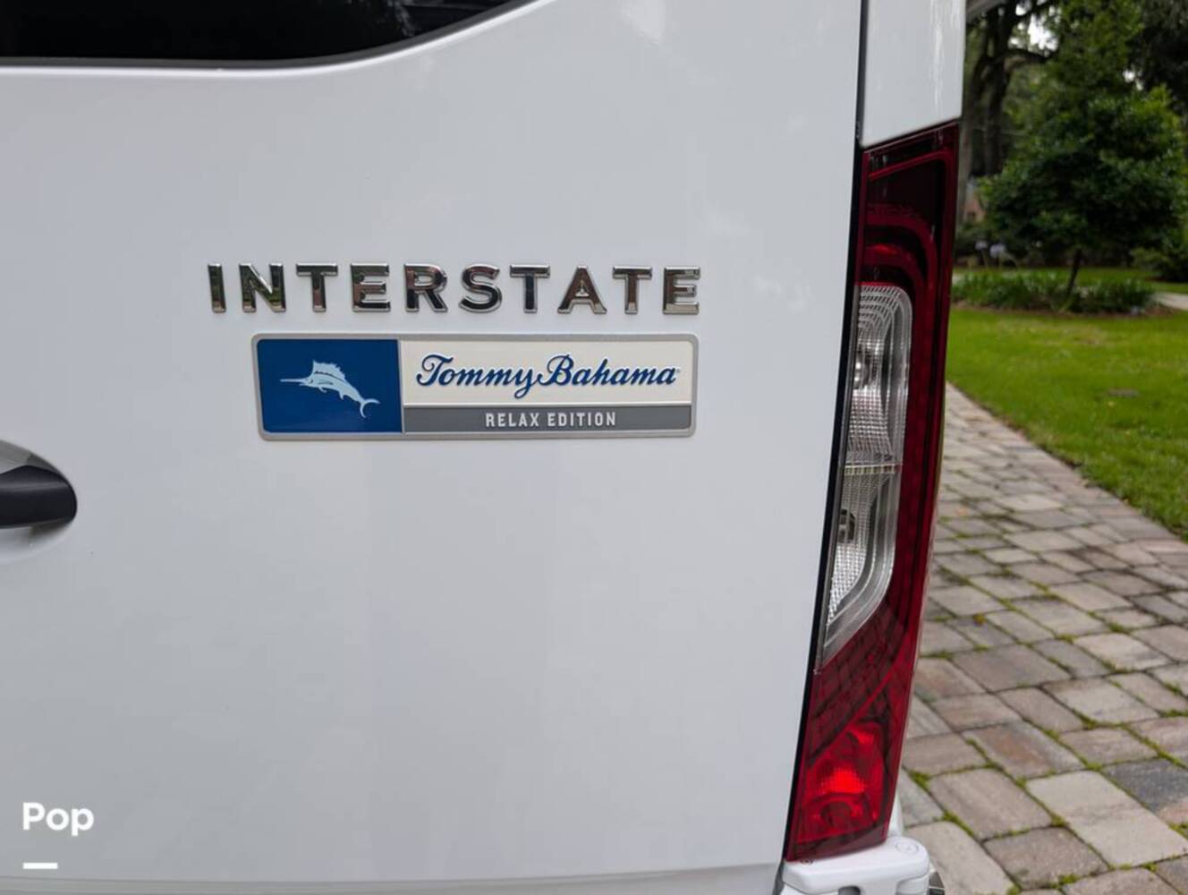 A photo of this 2023 Airstream Interstate Tommy Bahama E1 24GL