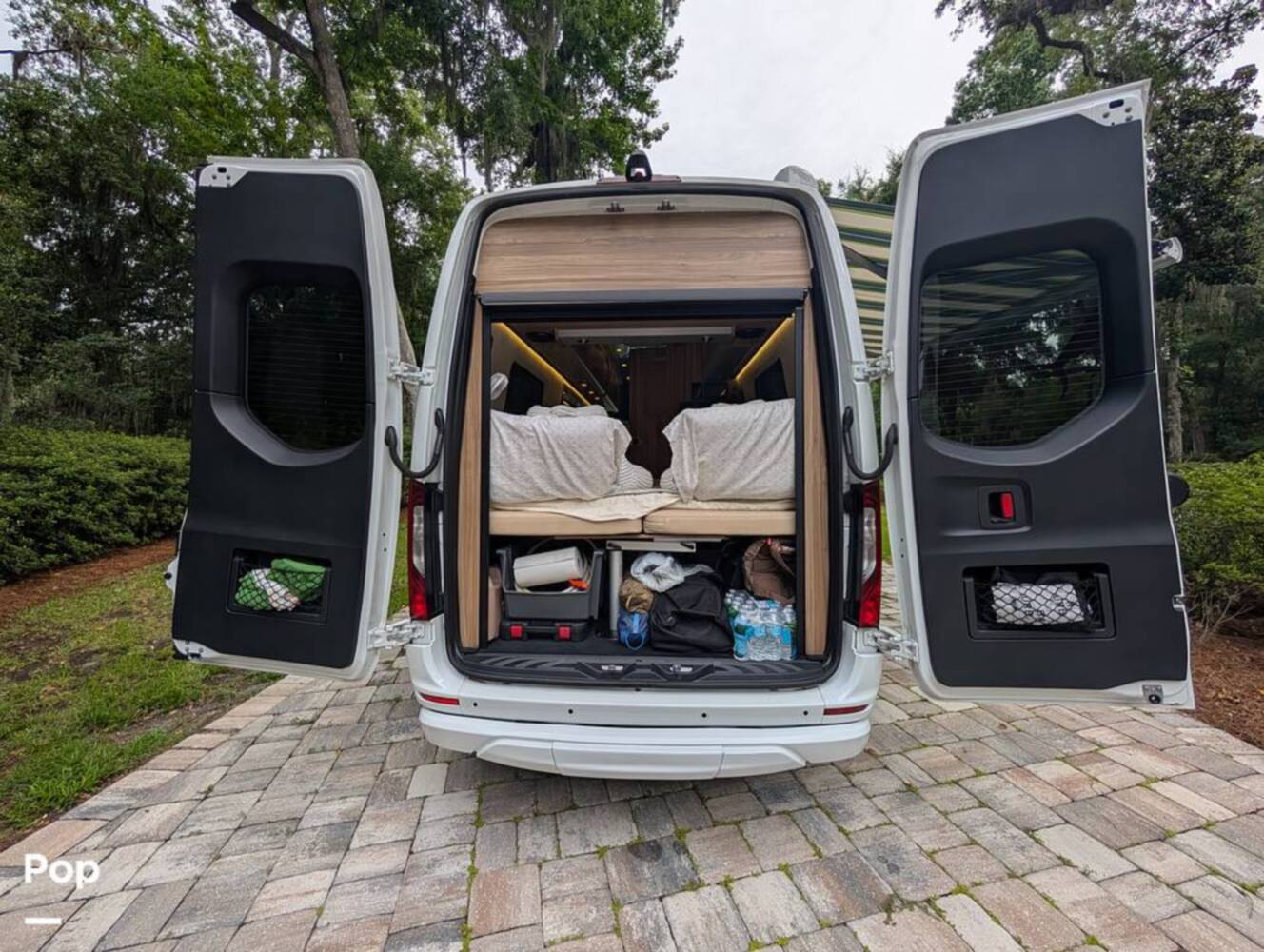 A photo of this 2023 Airstream Interstate Tommy Bahama E1 24GL
