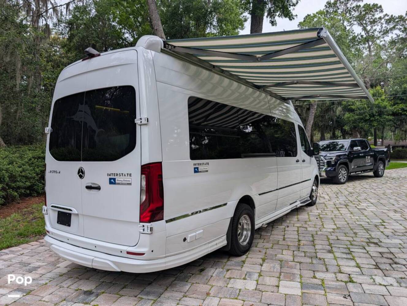 A photo of this 2023 Airstream Interstate Tommy Bahama E1 24GL