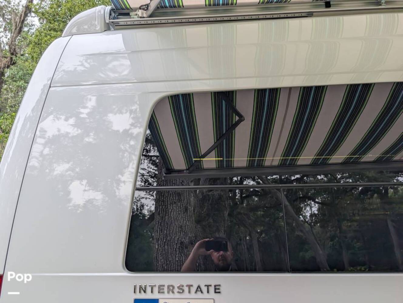 A photo of this 2023 Airstream Interstate Tommy Bahama E1 24GL