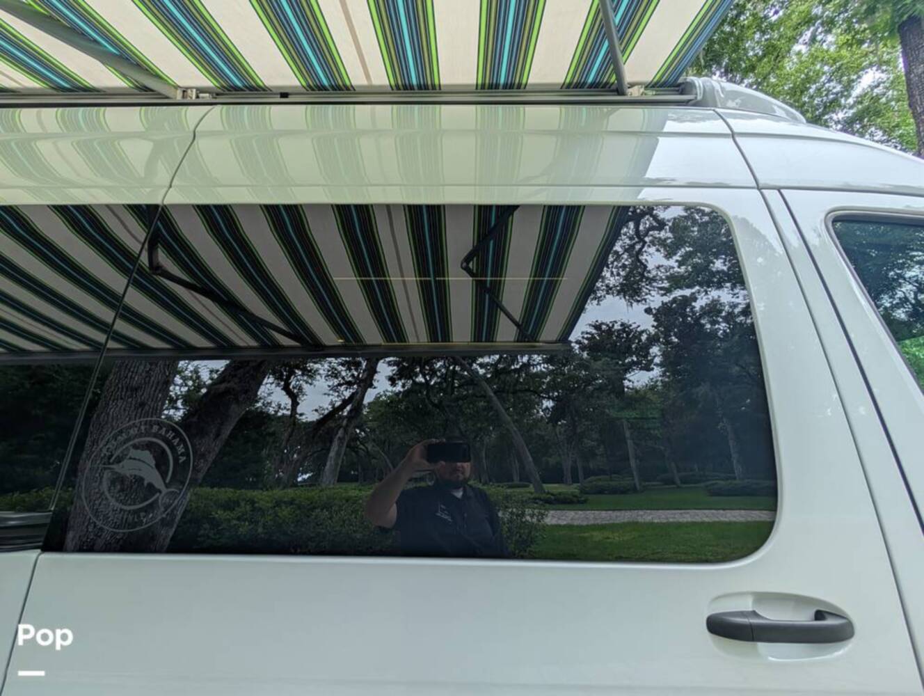 A photo of this 2023 Airstream Interstate Tommy Bahama E1 24GL