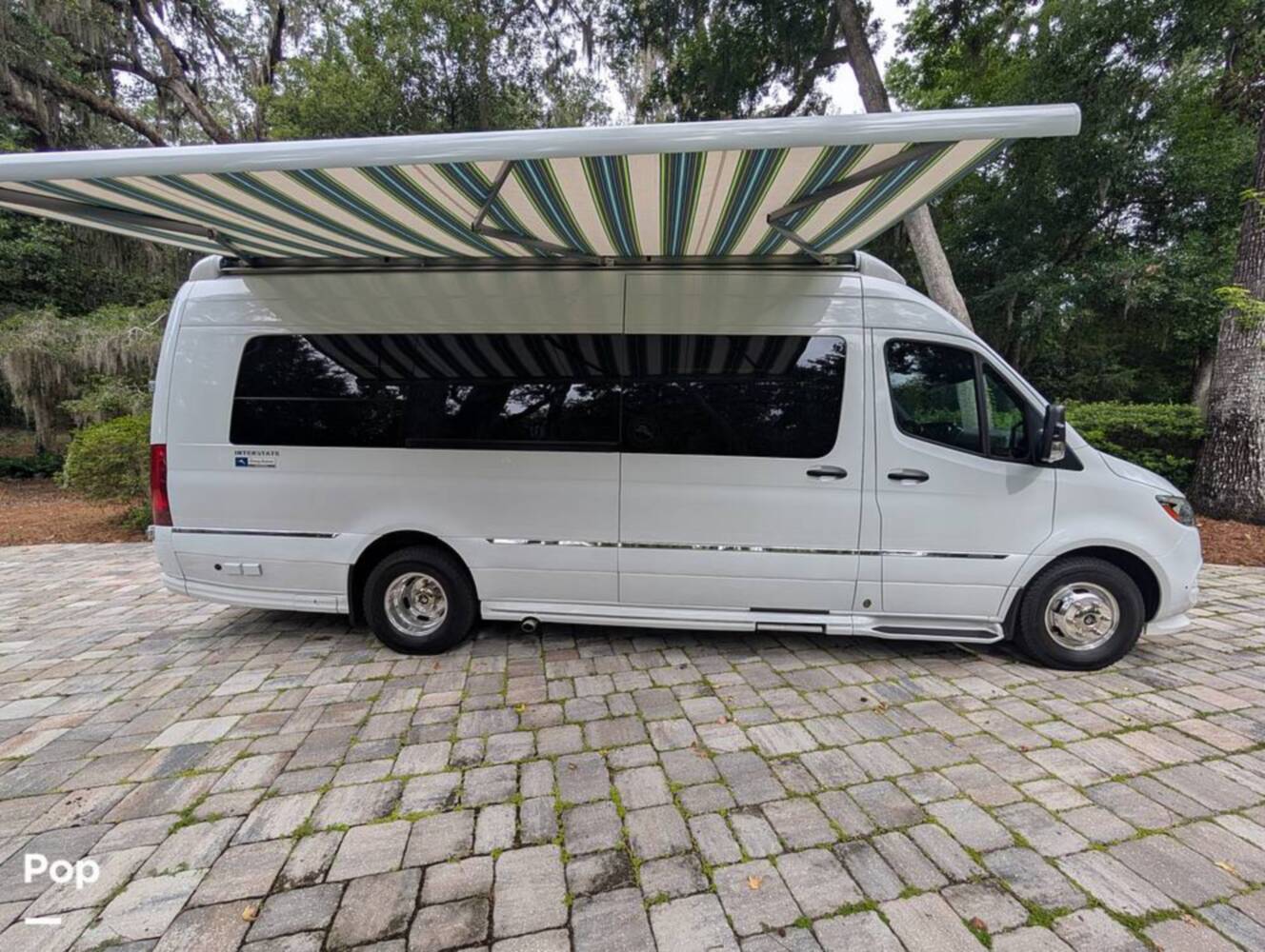 A photo of this 2023 Airstream Interstate Tommy Bahama E1 24GL