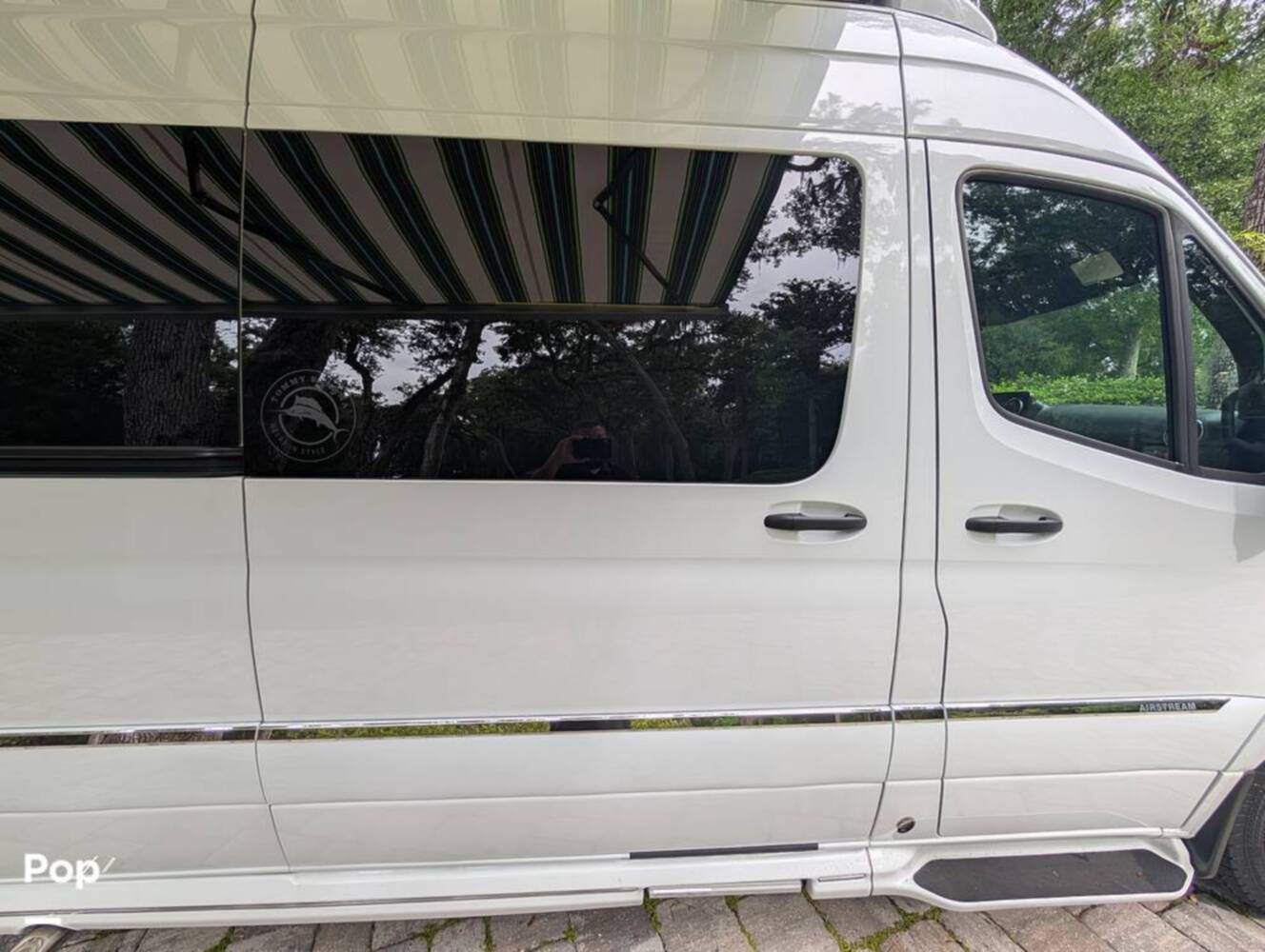 A photo of this 2023 Airstream Interstate Tommy Bahama E1 24GL