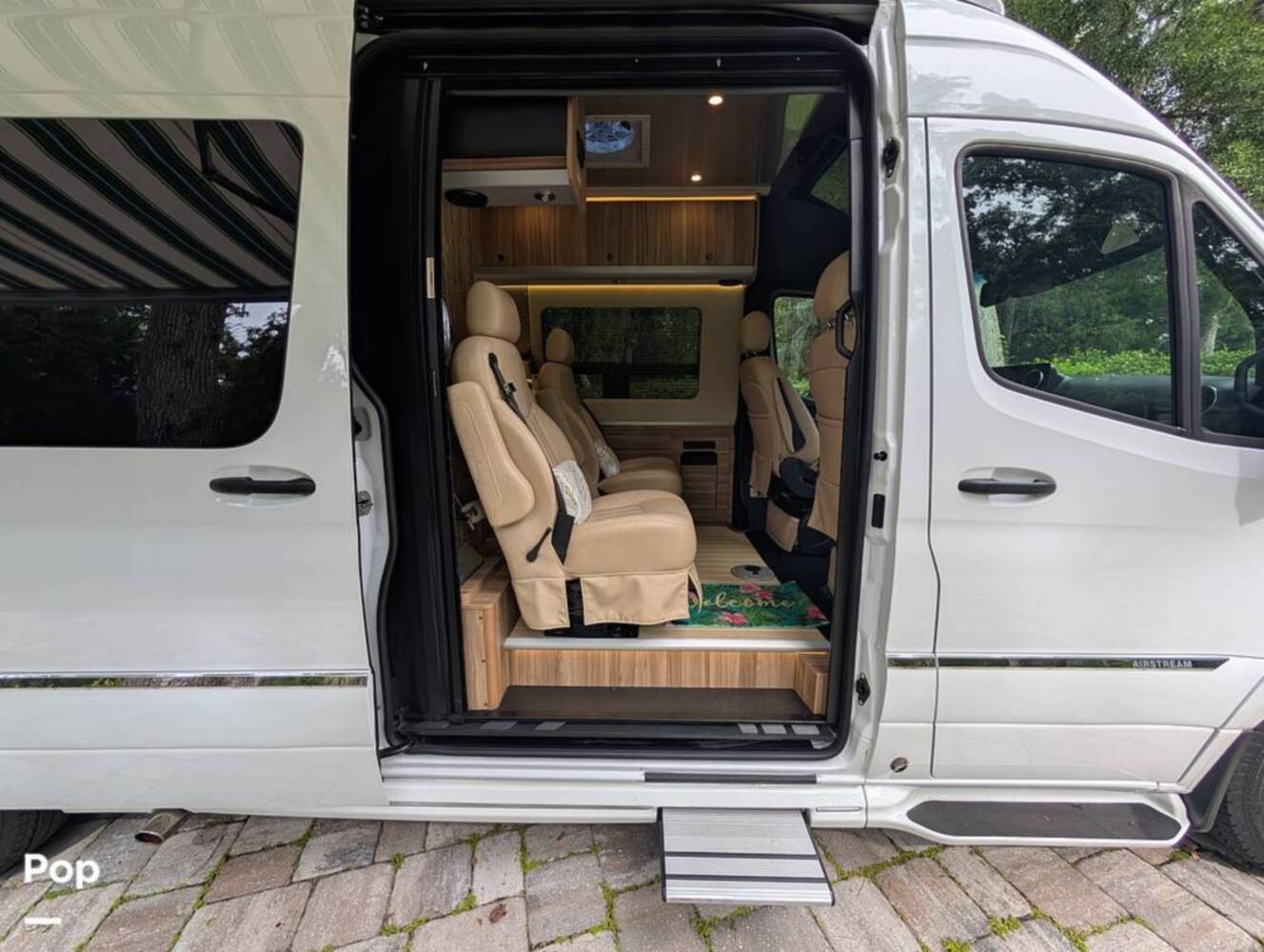 A photo of this 2023 Airstream Interstate Tommy Bahama E1 24GL