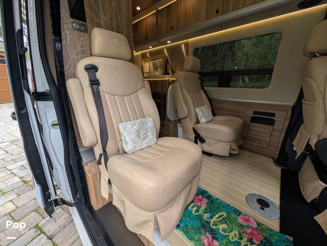 A photo of this 2023 Airstream Interstate Tommy Bahama E1 24GL