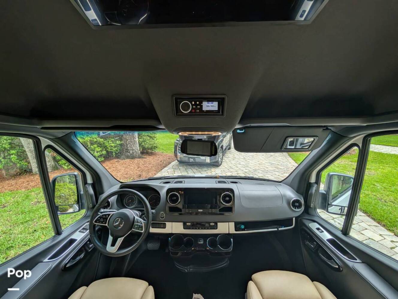 A photo of this 2023 Airstream Interstate Tommy Bahama E1 24GL