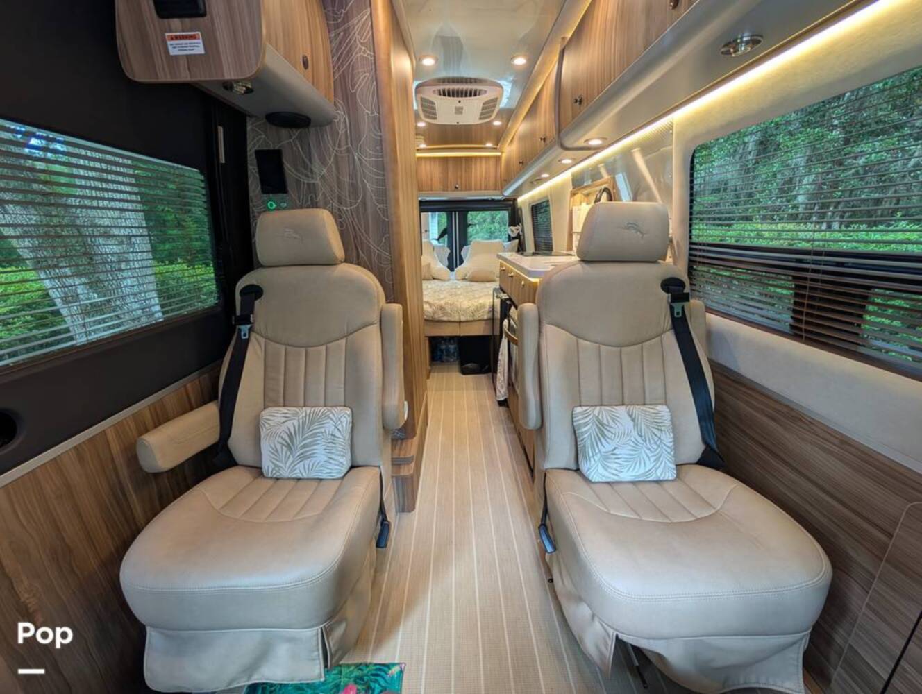 A photo of this 2023 Airstream Interstate Tommy Bahama E1 24GL
