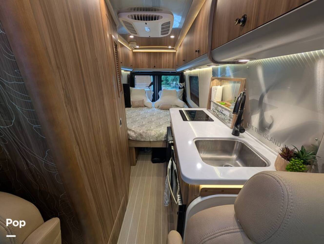 A photo of this 2023 Airstream Interstate Tommy Bahama E1 24GL
