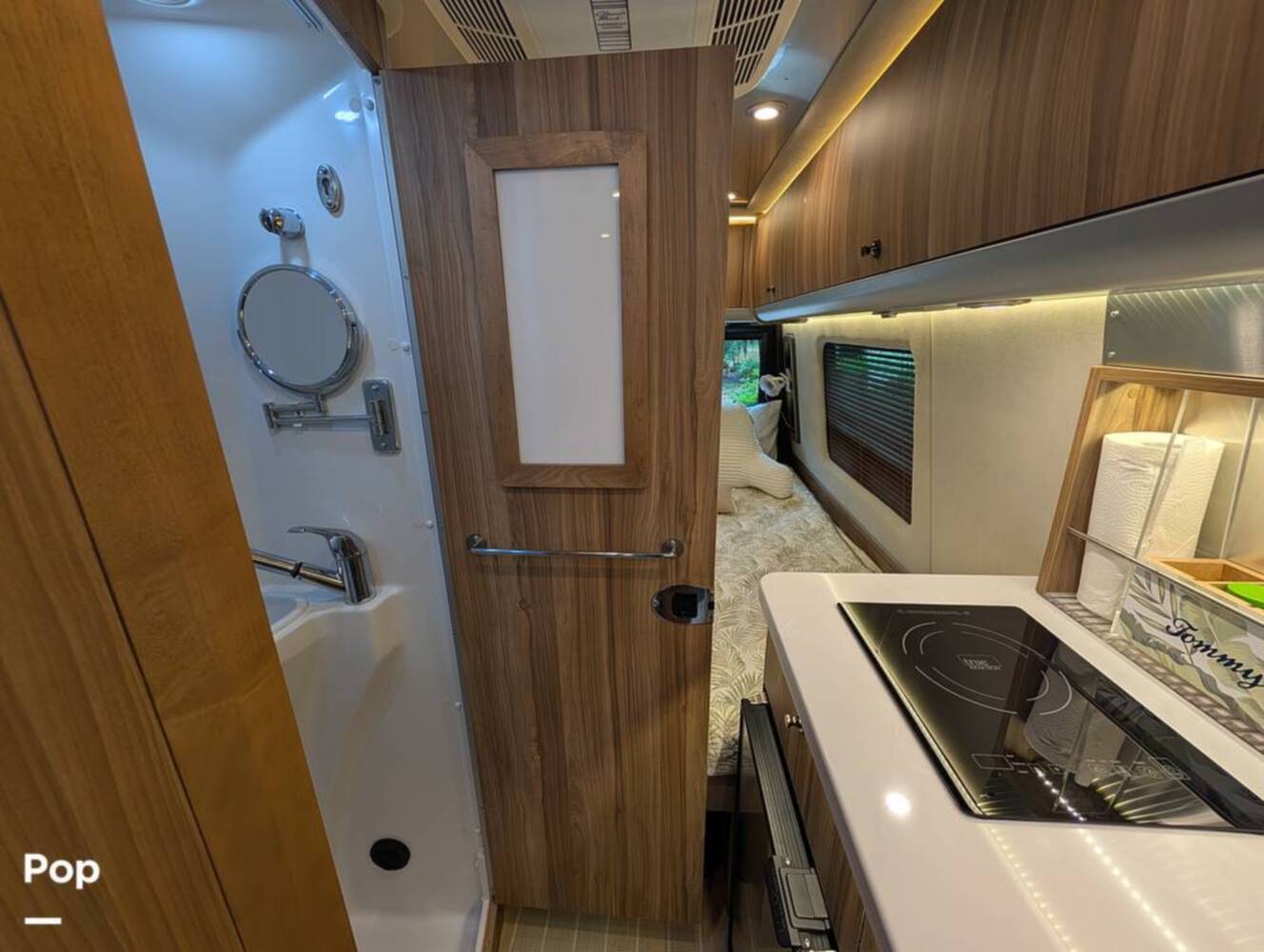 A photo of this 2023 Airstream Interstate Tommy Bahama E1 24GL