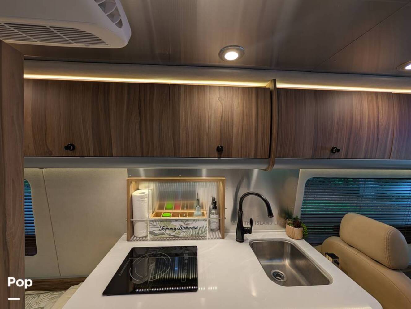 A photo of this 2023 Airstream Interstate Tommy Bahama E1 24GL