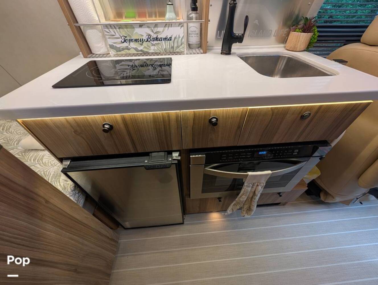 A photo of this 2023 Airstream Interstate Tommy Bahama E1 24GL