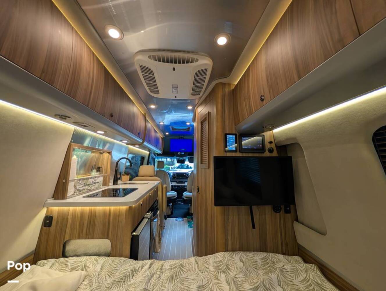 A photo of this 2023 Airstream Interstate Tommy Bahama E1 24GL