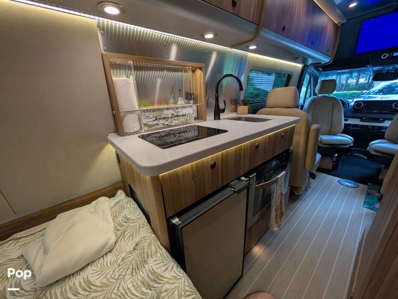 A photo of this 2023 Airstream Interstate Tommy Bahama E1 24GL