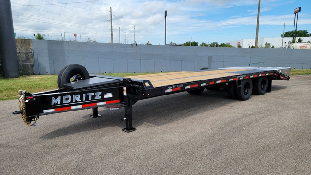 2026 Moritz International 8.5'X20'+5' 22.9K BP / AR / Deckover Trailer in Delphos, OH