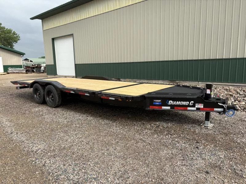 2025 Diamond C Trailers 22' Hydraulically Dampened Tilt - HXD208 in Renville, MN