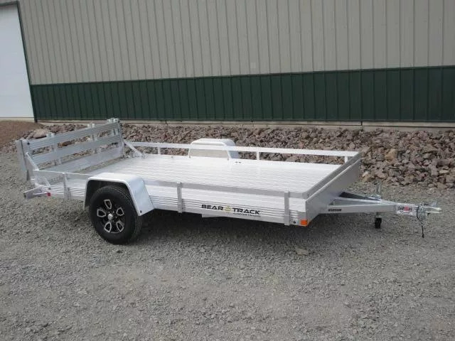 2025 Bear Track Single Axle Aluminum Utility Trailer - BTU76144F in Renville, MN