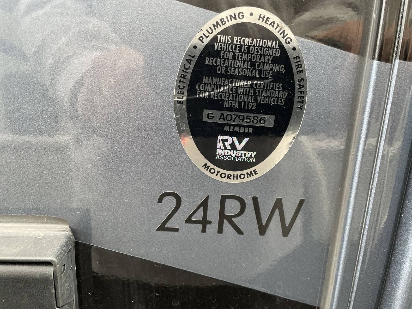 A photo of this 2022 Thor TIBURON 24RW