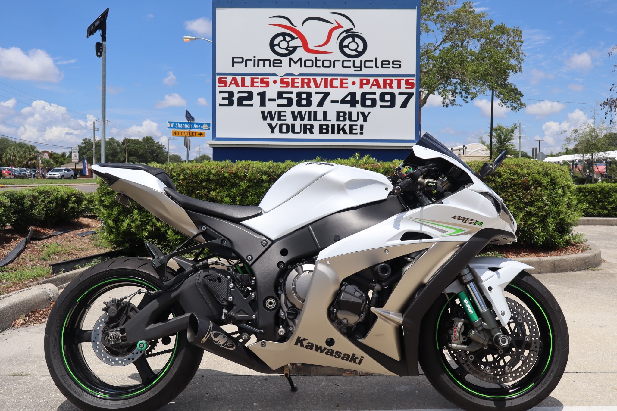 White Kawasaki Ninja ZX-10R Motorcycles For Sale - Cycle Trader