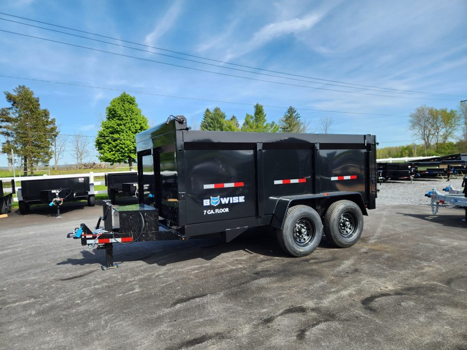 2026 BWISE DT12 81.5x12 14K Tandem Axle in Penn Yan, NY