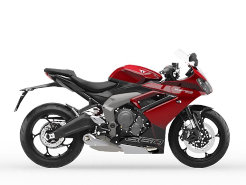 2025 Triumph Daytona 660 Carnival Red/Sapphire Black 660 in Savannah, GA
