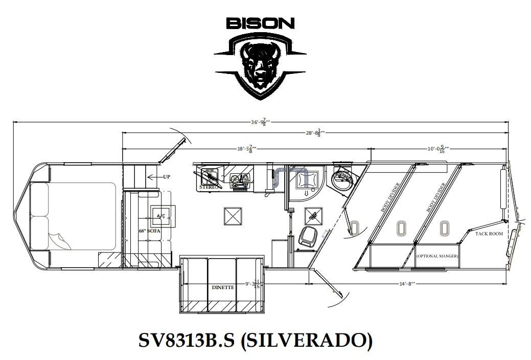 2027 BISON TRAILERS SV8313BS in North Jackson, OH