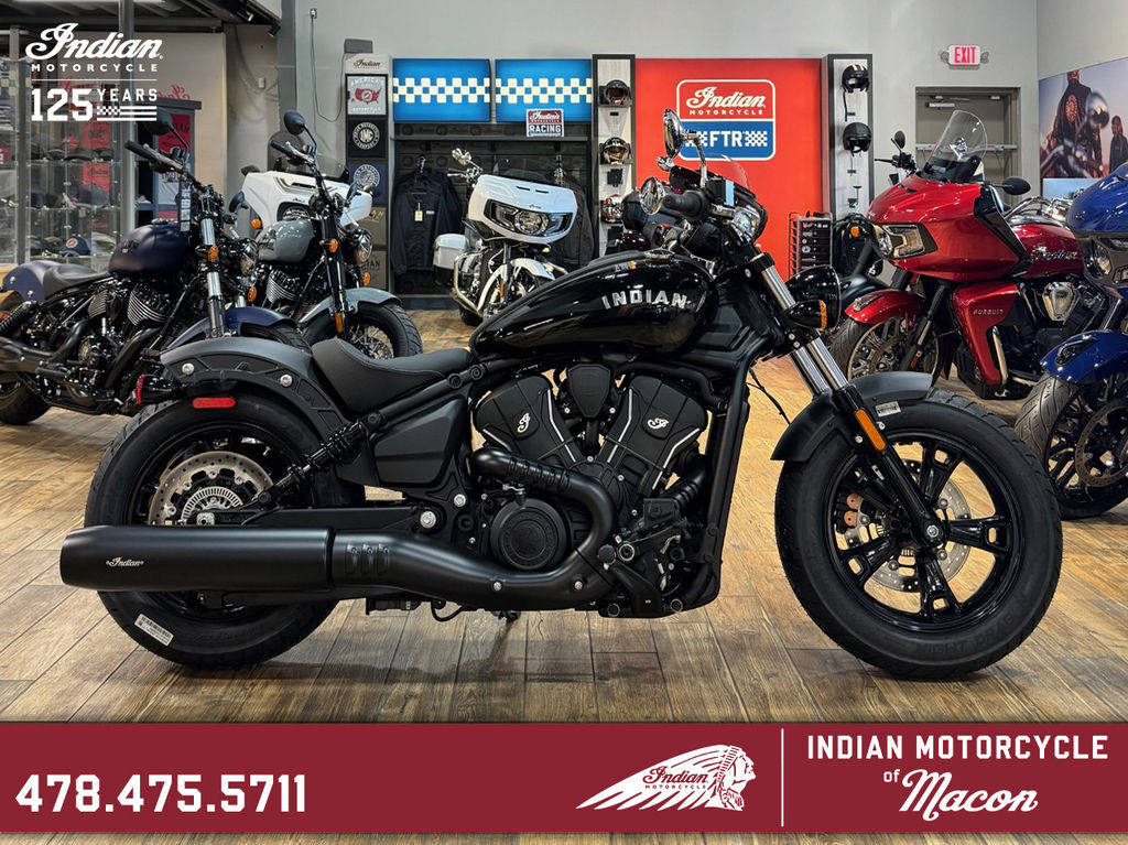 2026 Indian Motorcycle® Scout® Sixty Bobber Black Metallic BOBBER SIXTY in Macon, GA
