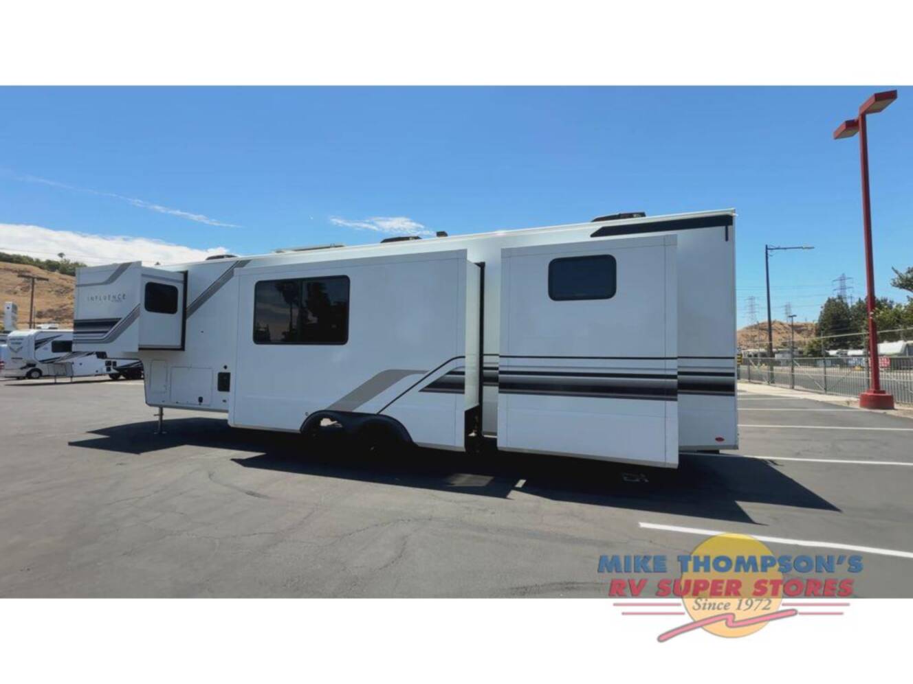 A photo of this 2027 Grand Design Influence 3904BH