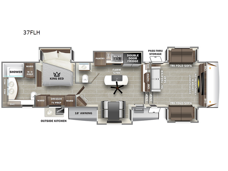 2022 Forest River Rv Sabre 37FLH in moorefield WV