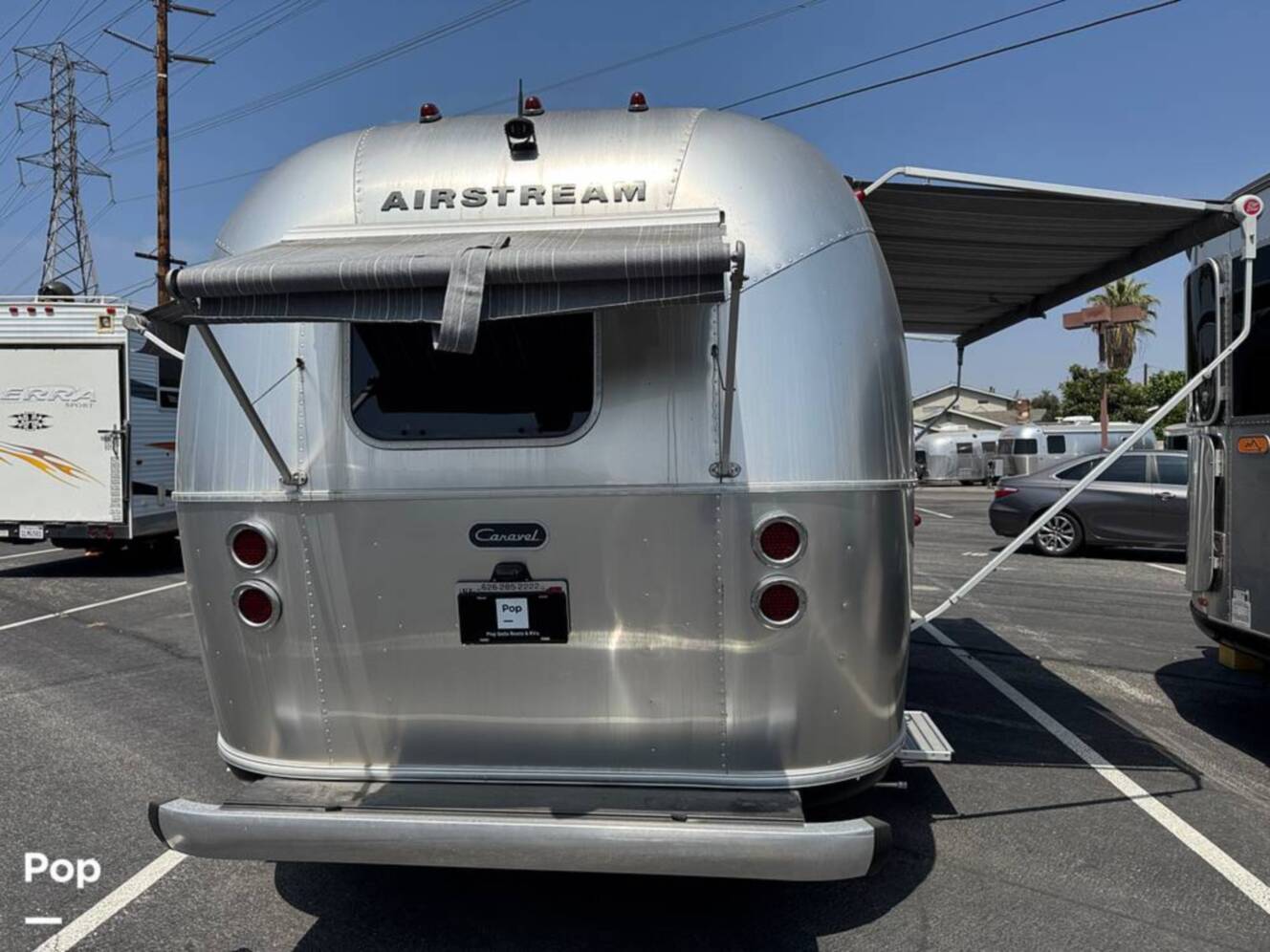 A photo of this 2023 Airstream Caravel 22FB