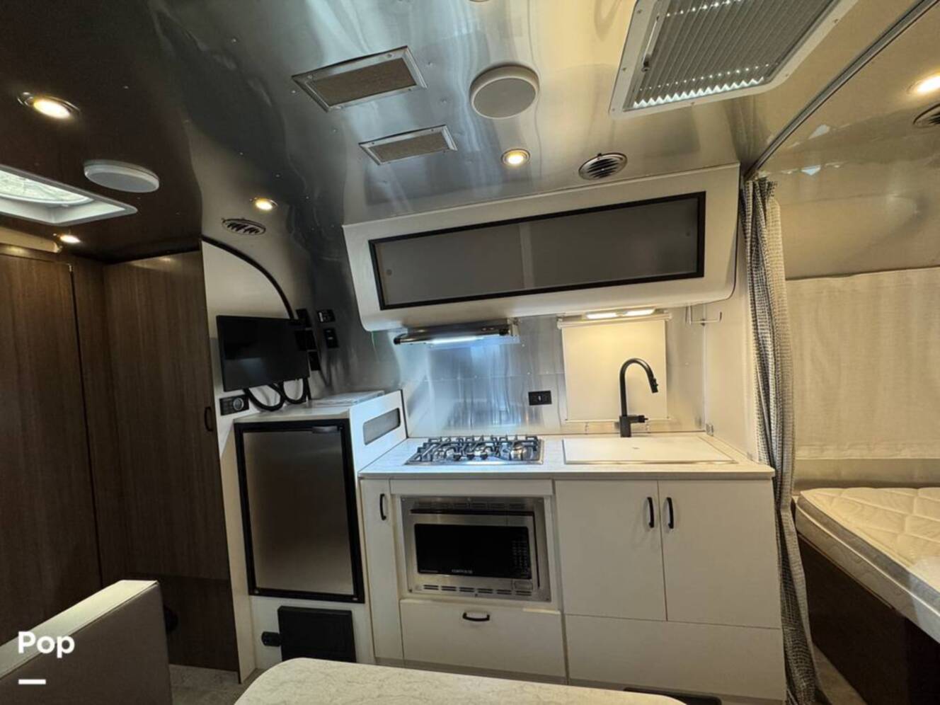 A photo of this 2023 Airstream Caravel 22FB