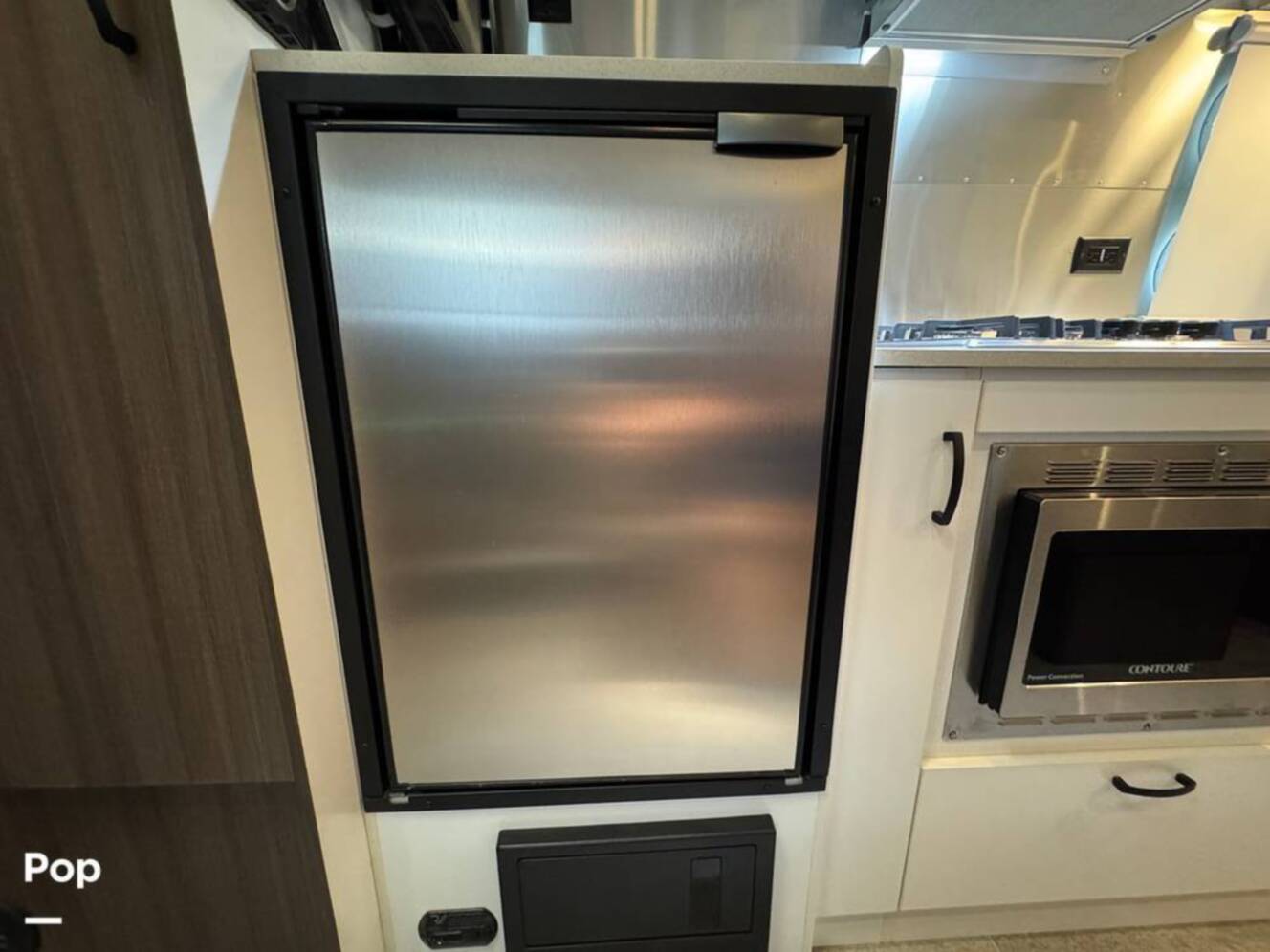 A photo of this 2023 Airstream Caravel 22FB