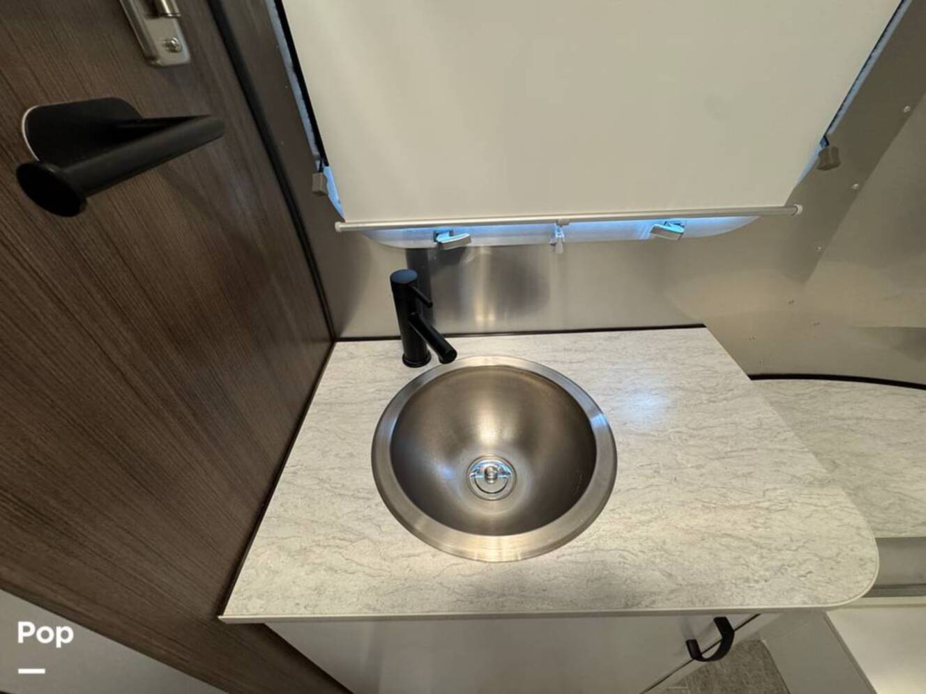 A photo of this 2023 Airstream Caravel 22FB