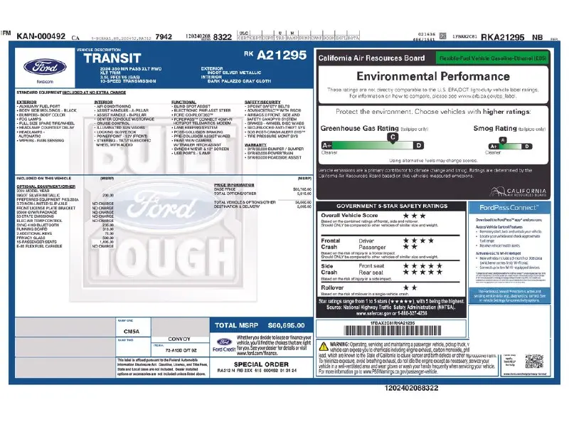 2024 FORD TRANSIT