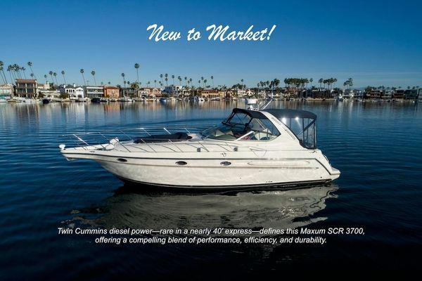 2000 Maxum 3700 SCR in long beach CA