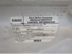 2021 FORD TRANSIT