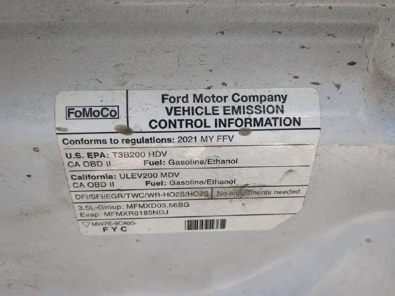 2021 FORD TRANSIT