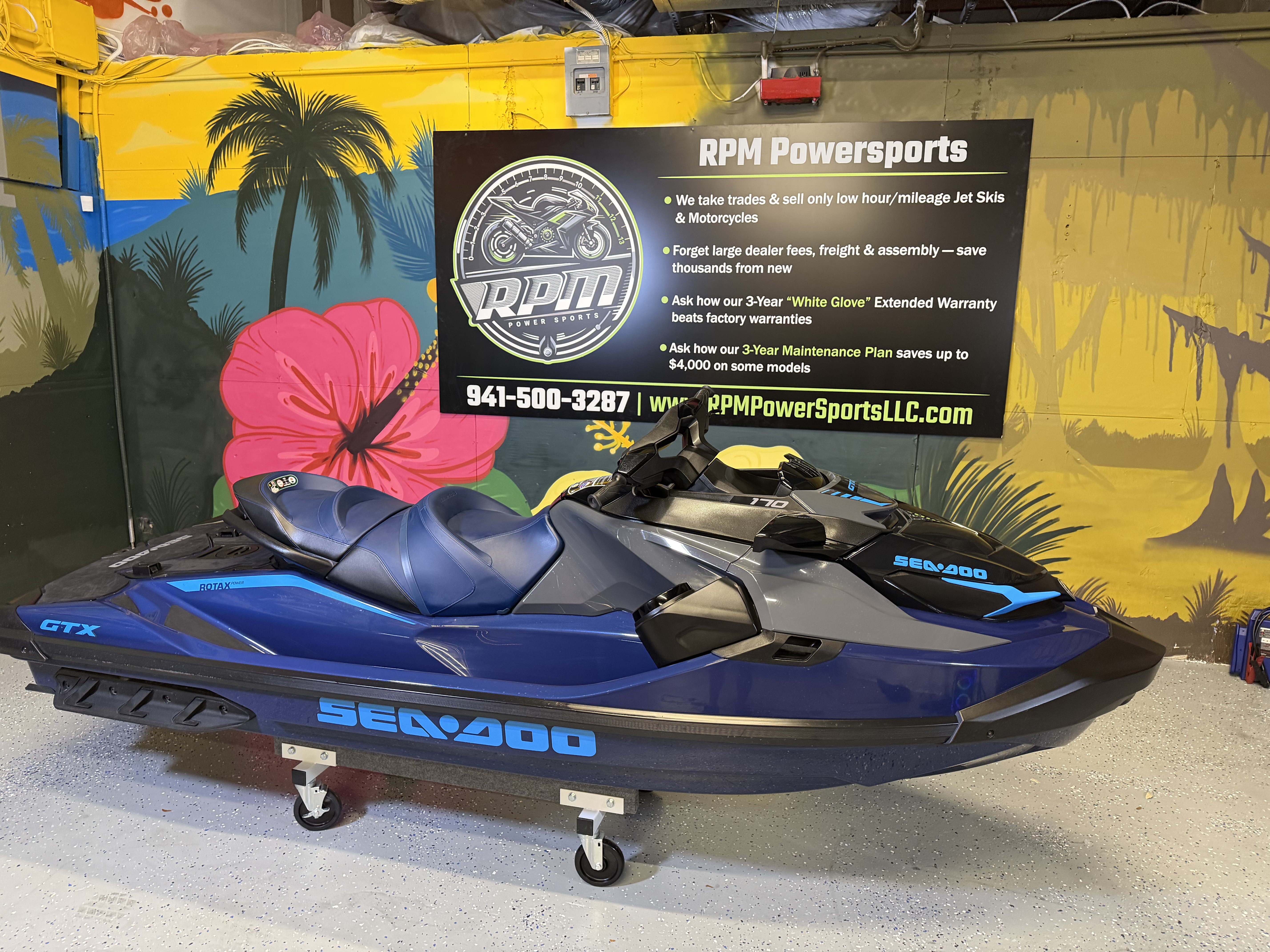 2025 Sea-Doo GTX 170 AUDIO Only 17hrs! Warranty Included 170 in Sarsota, FL