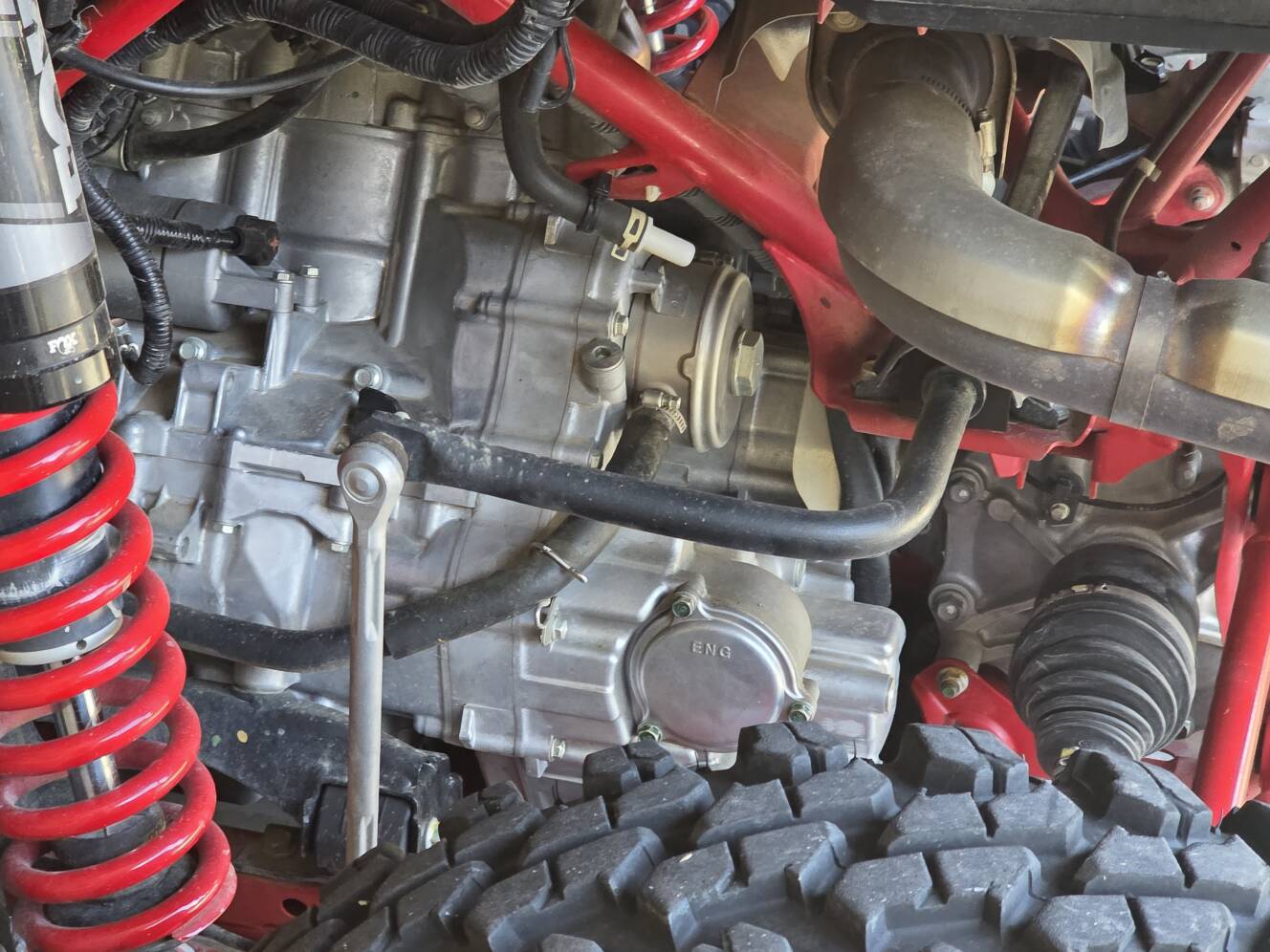 A photo of this 2021 Honda TALON 1000R-4 FOX LIVE VALVE
