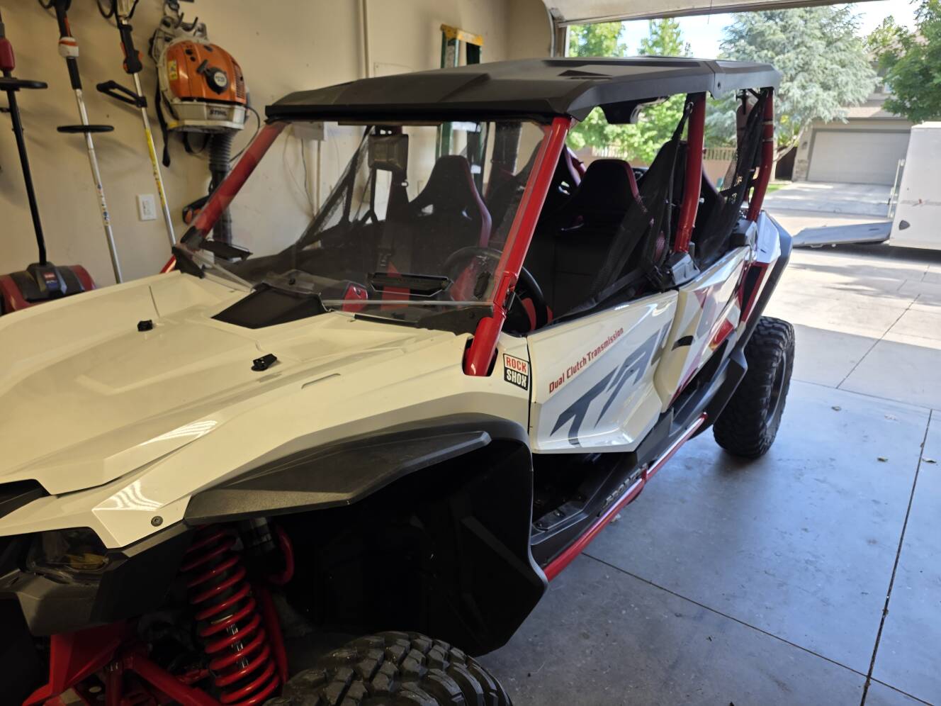 A photo of this 2021 Honda TALON 1000R-4 FOX LIVE VALVE