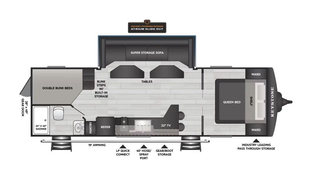 2026 Keystone Rv Walkabout 26MAX TITANIUM in valley view TX