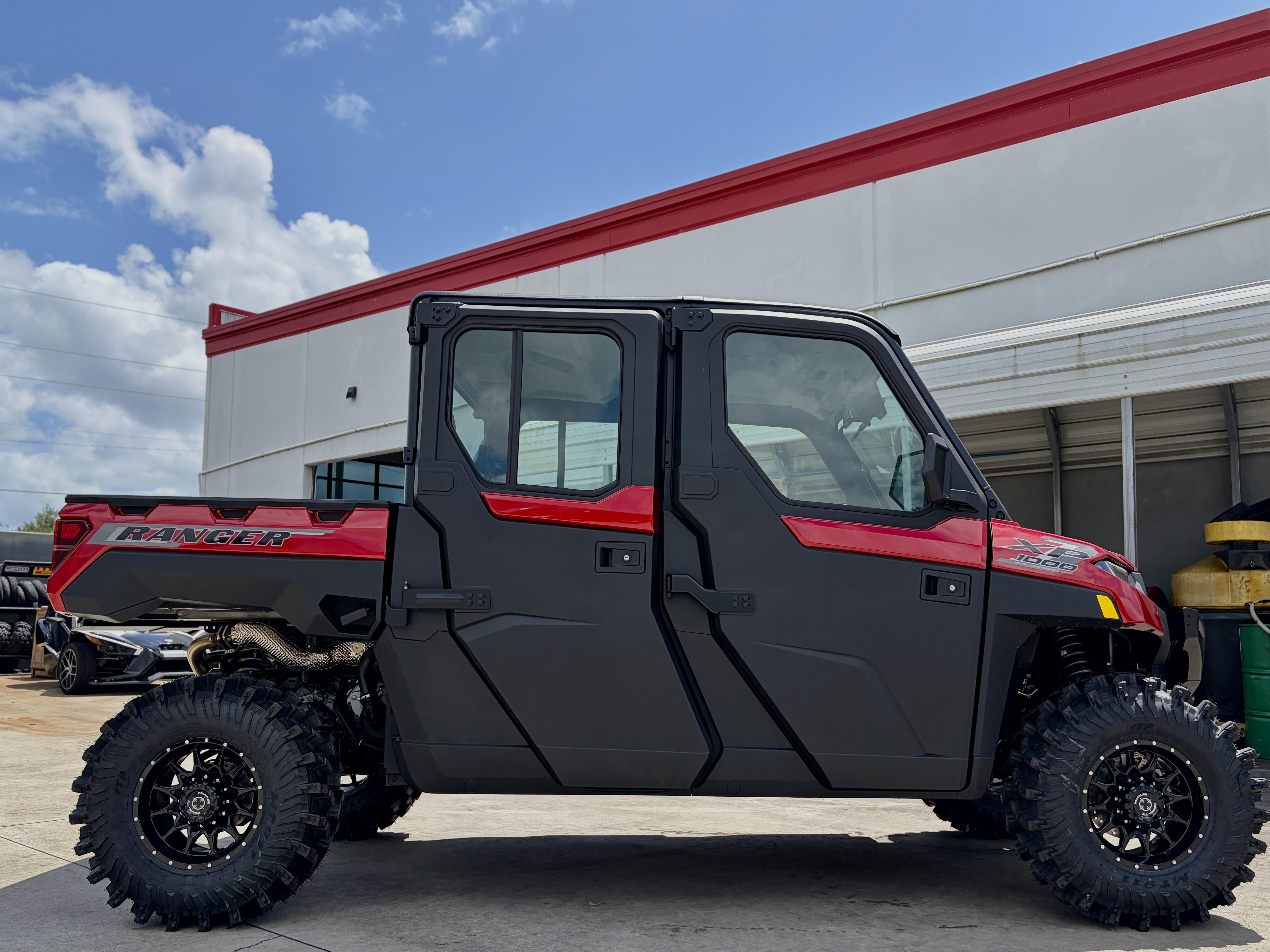 Red Polaris Ranger Crew Xp 1000 Four Wheelers For Sale Near