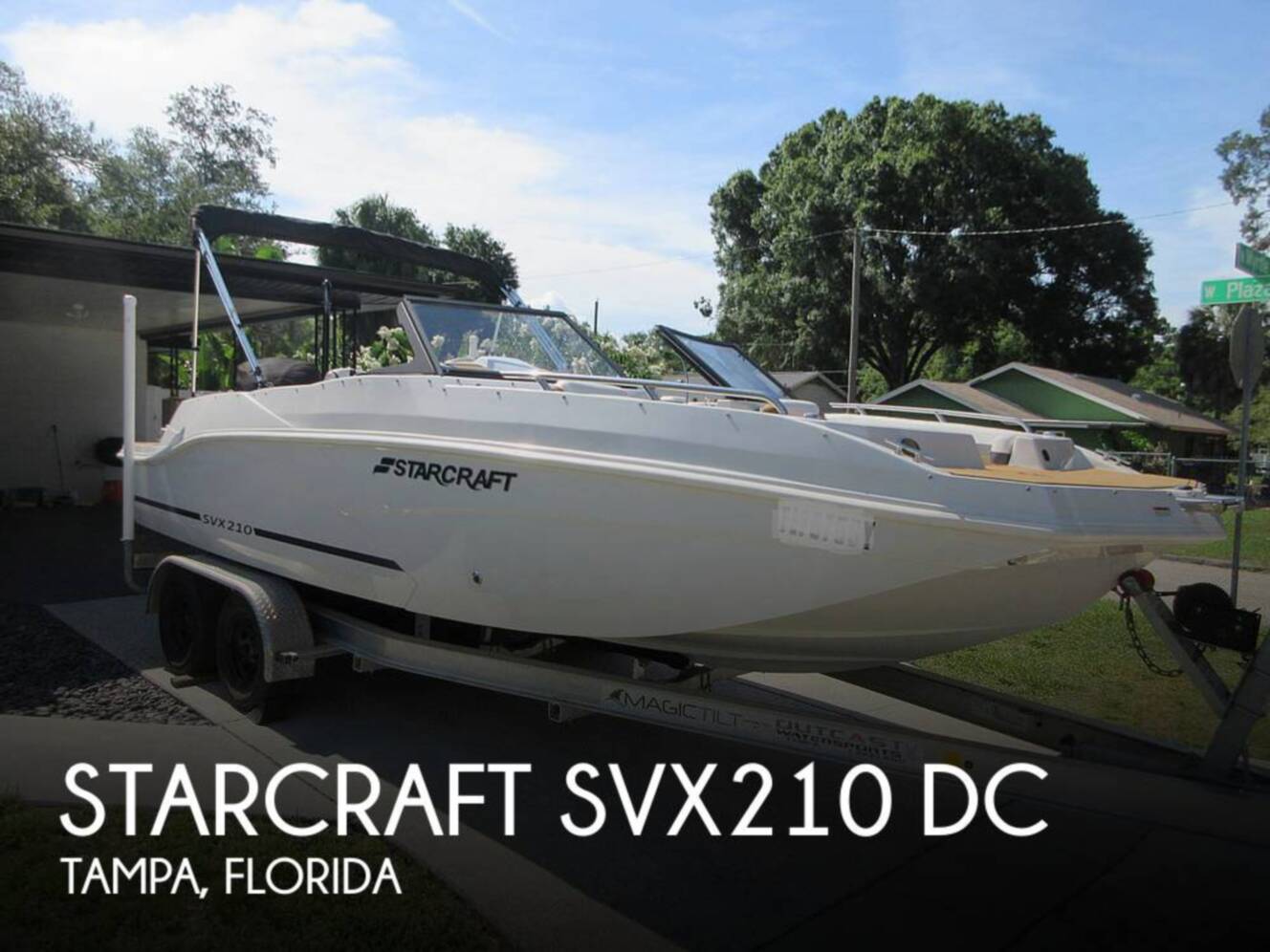 A photo of this 2021 Starcraft SVX210 DC
