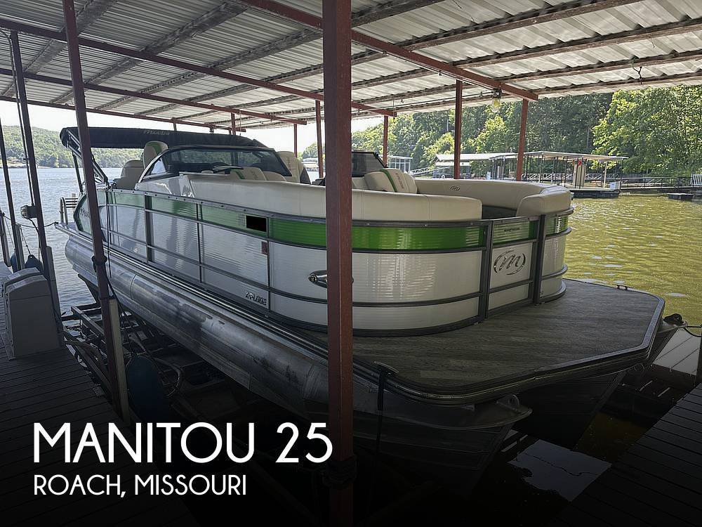 2016 Manitou X-Plode 25 SRW SHP Pontoon Boat boat
