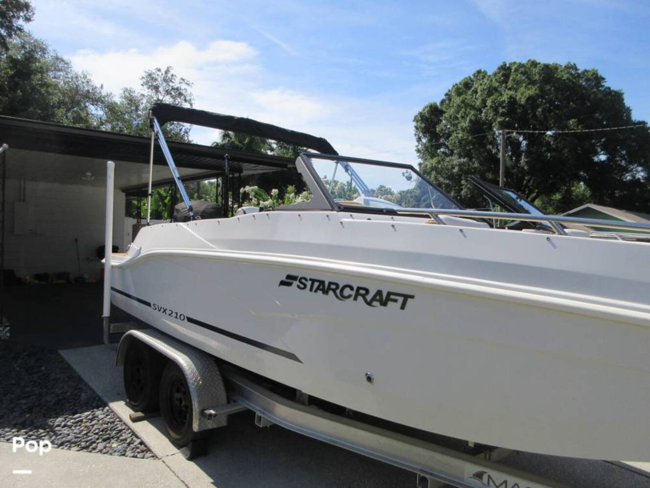 A photo of this 2021 Starcraft SVX210 DC